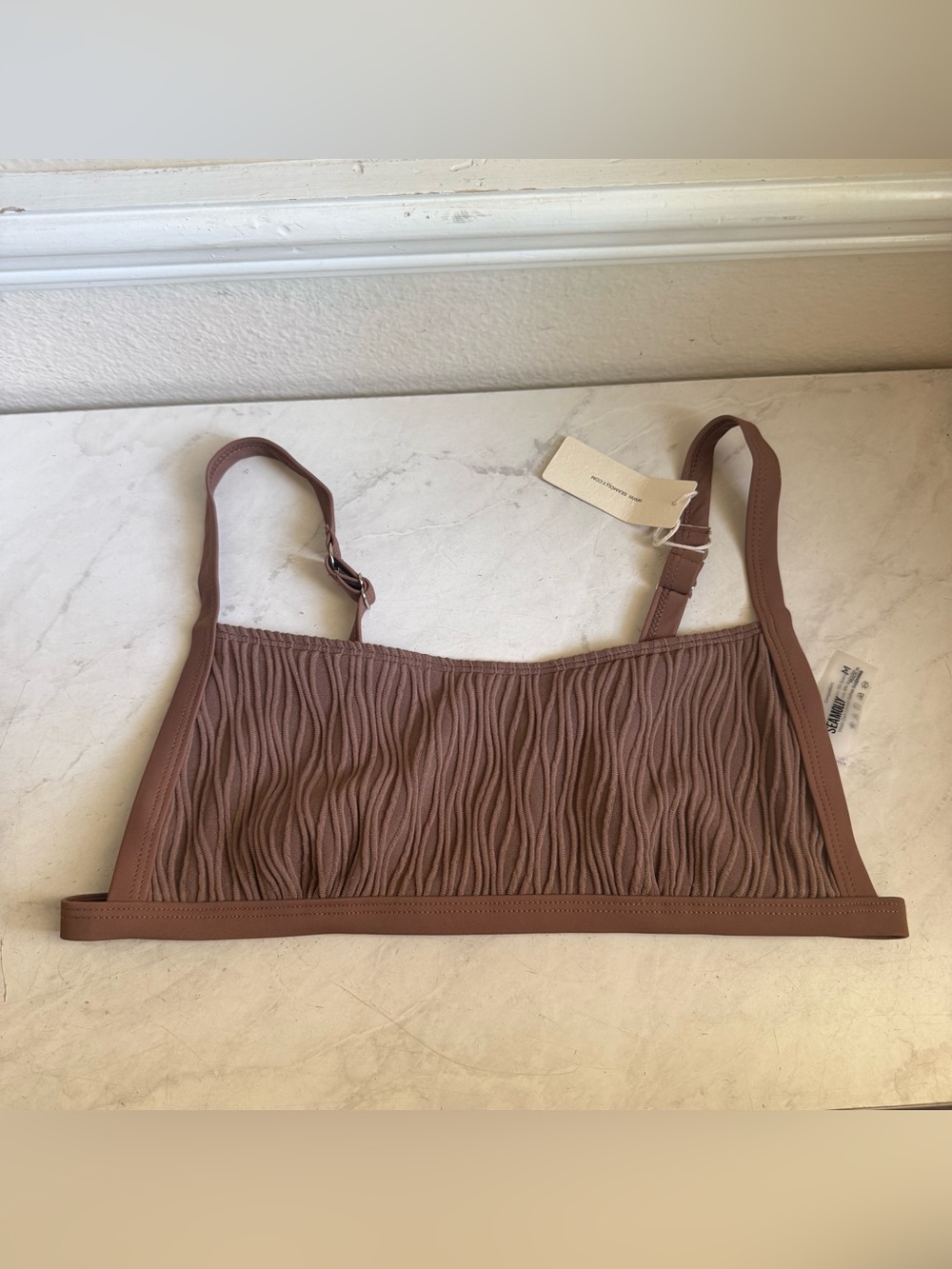 ❇️Seamolly Textured Ribbed Bikini Bralette 2 for $22❇️